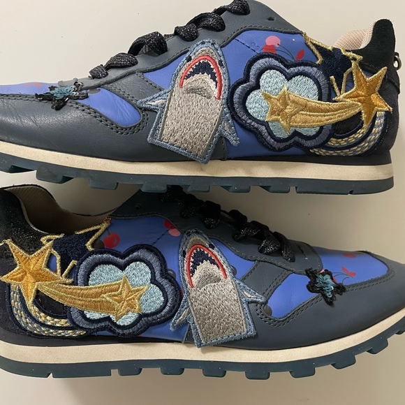 Coach Womens shark c125 runner. Size 7.5. - Picture 1 of 8